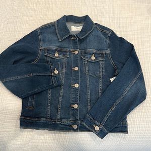 Girls Basic Denim Jacket